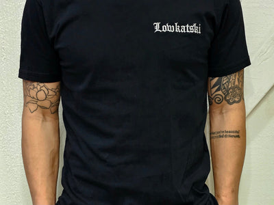 Embroidered Lowkatski Black Shirt